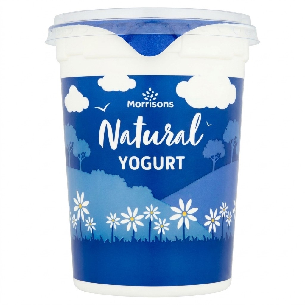Morrisons Natural Yogurt 1kg