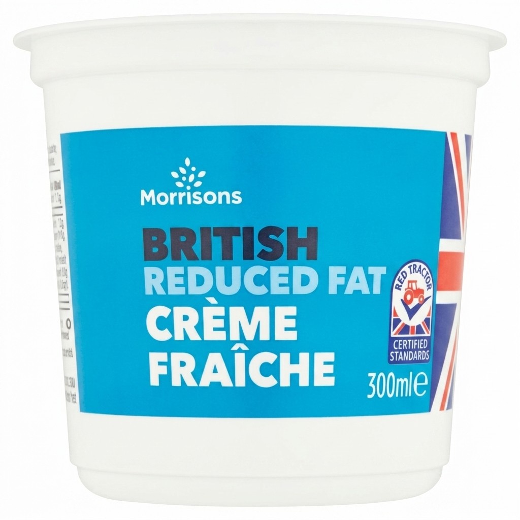 Morrisons British Reduced Fat Crème Fraîche 300ml