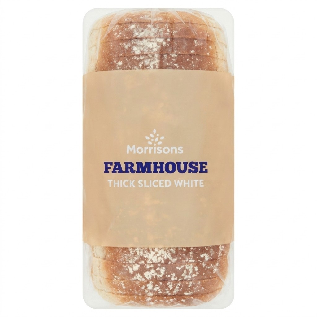 Morrisons Farmhouse Thick Sliced White 800g