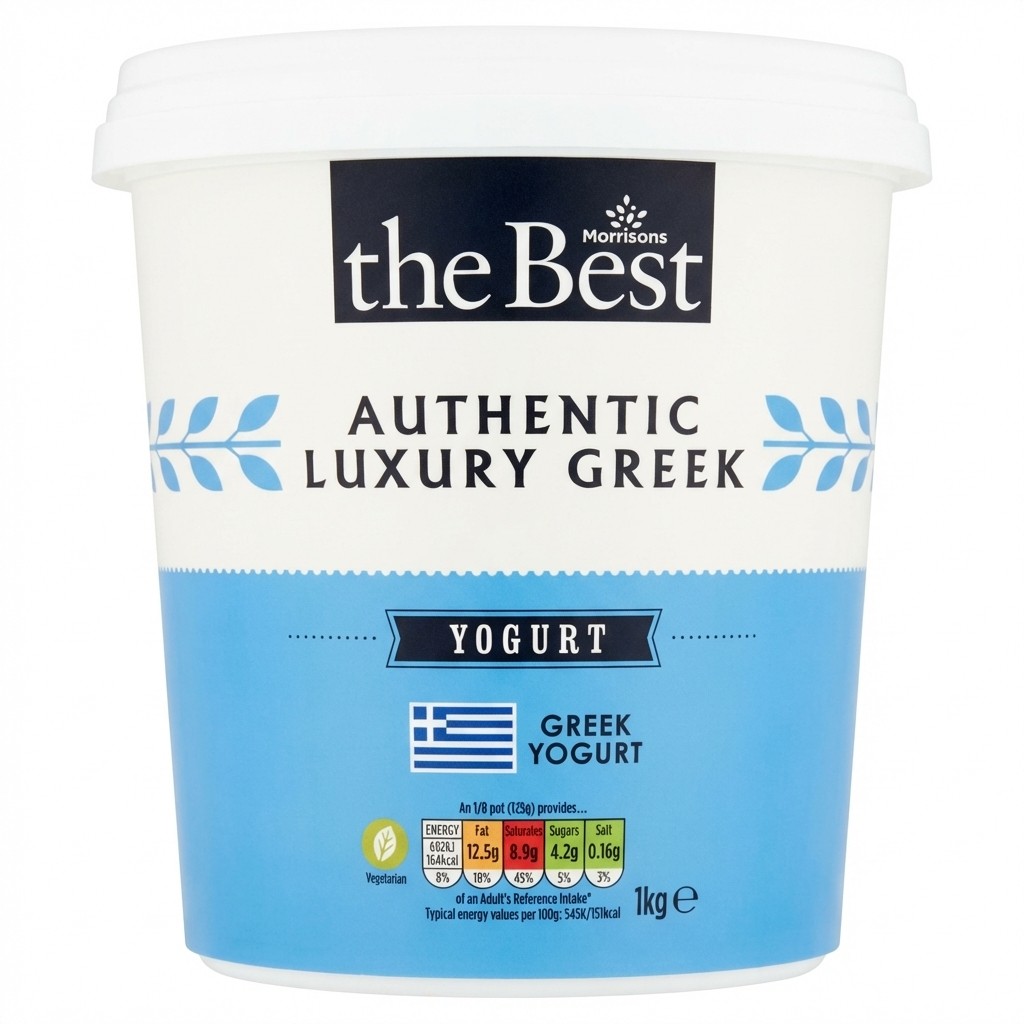 Morrisons The Best Authentic Luxury Greek Yogurt 1kg