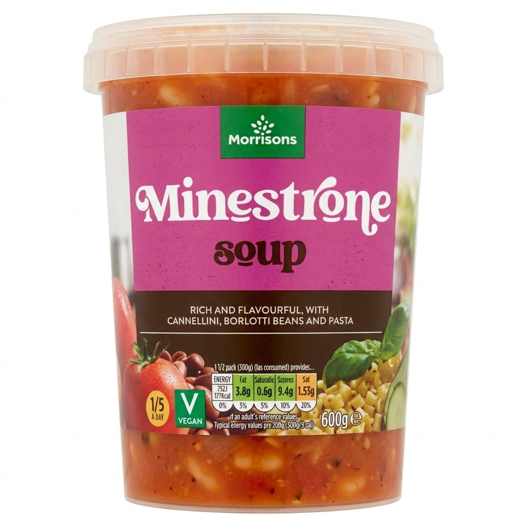 Morrisons Minestrone Soup 600g