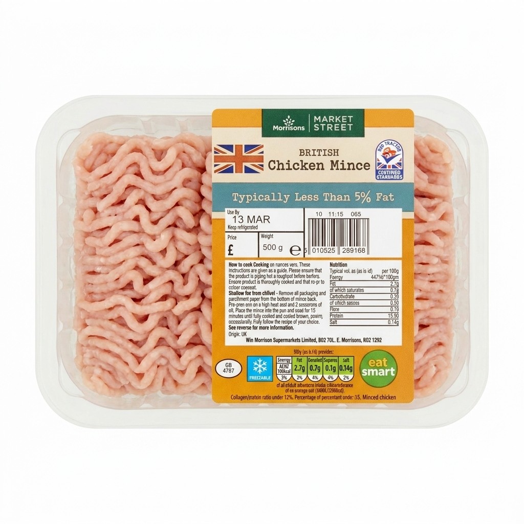 Morrisons Market Street British Chicken Mince 500g