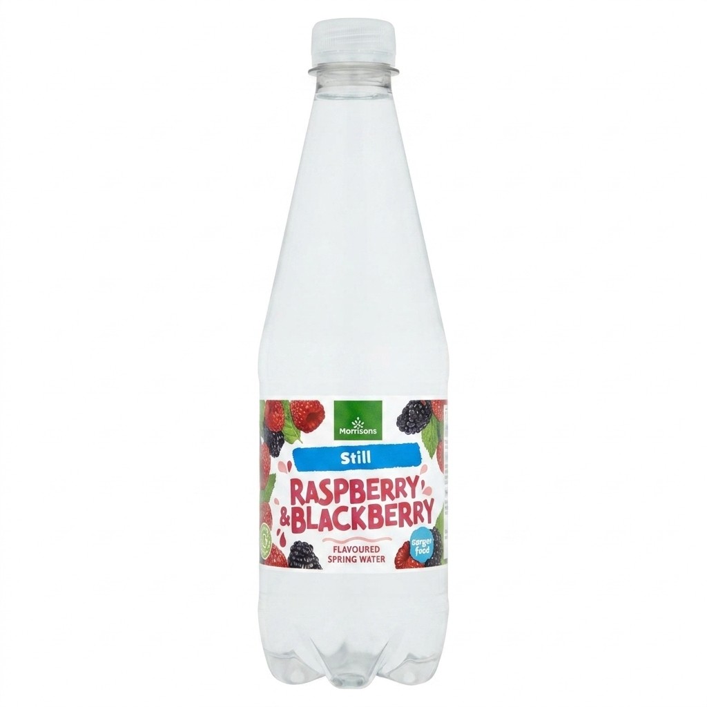 Morrisons Still Raspberry & Blackberry Flavoured Spring Water 1l