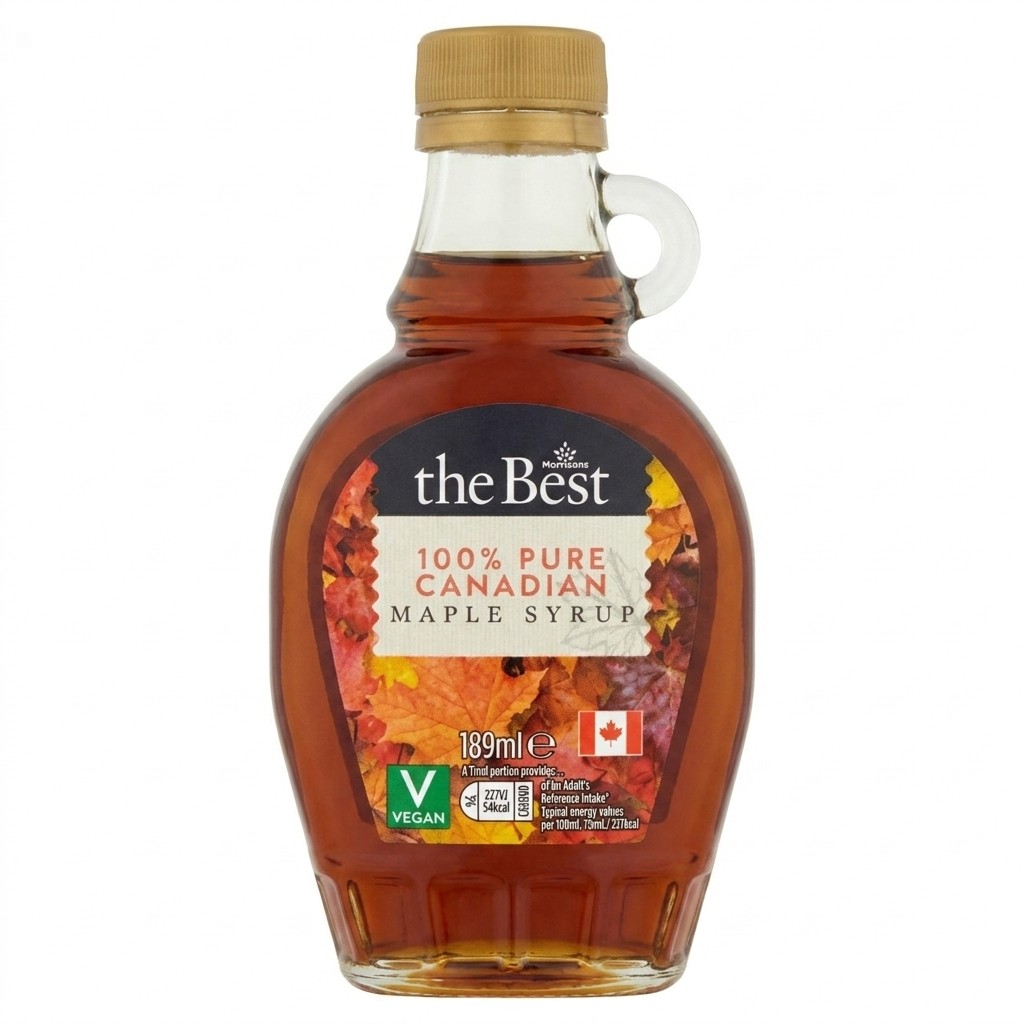 Morrisons the Best 100% Pure Canadian Maple Syrup 189ml