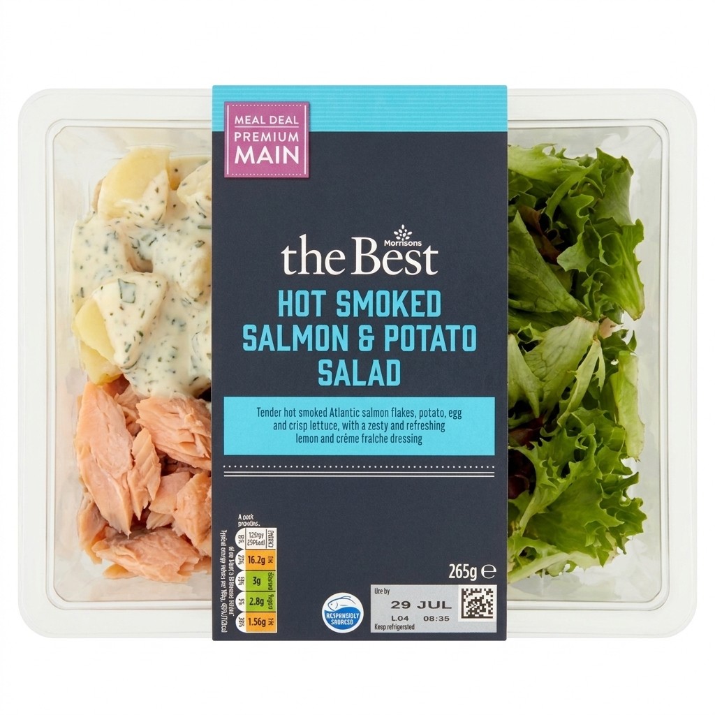 Morrisons the Best Hot Smoked Salmon & Potato Salad 265g