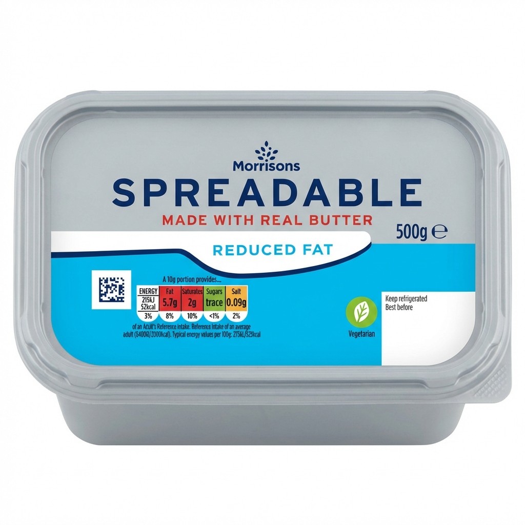 Morrisons Spreadable Reduced Fat 500g