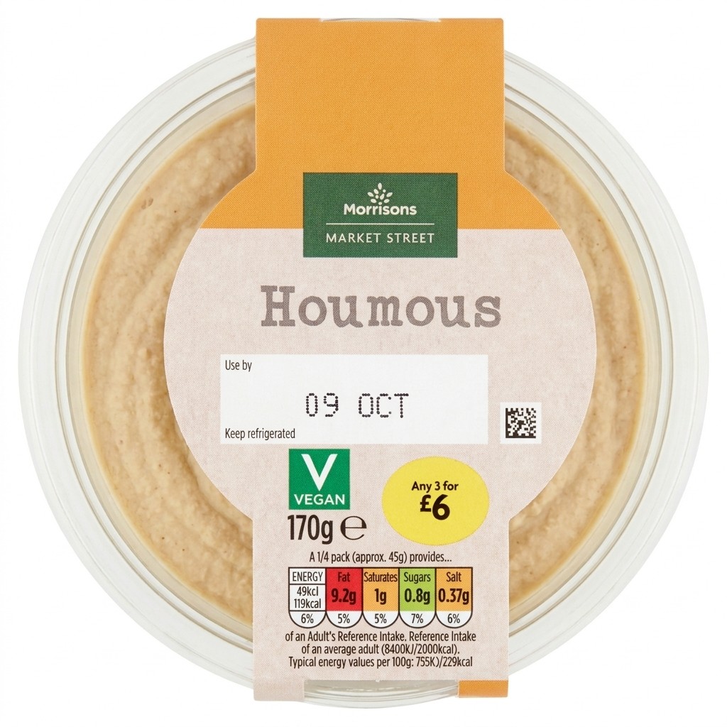 Morrisons Market Street Houmous 170g