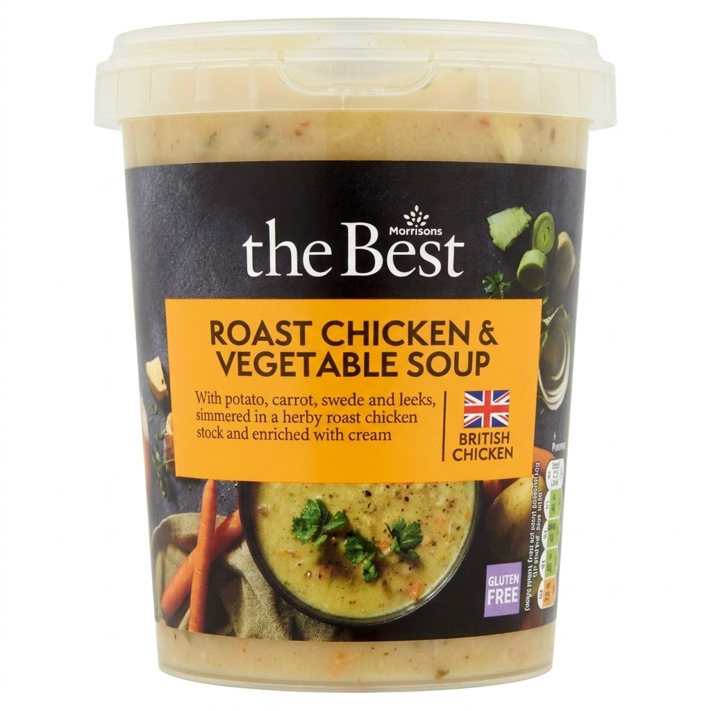 Morrisons the Best Roast Chicken & Vegetable Soup 600g