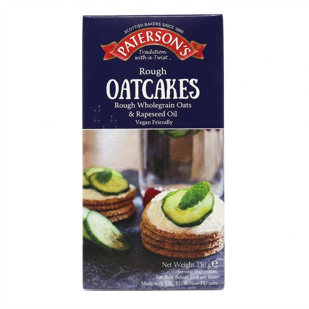 Paterson's Rough Oatcakes 250g