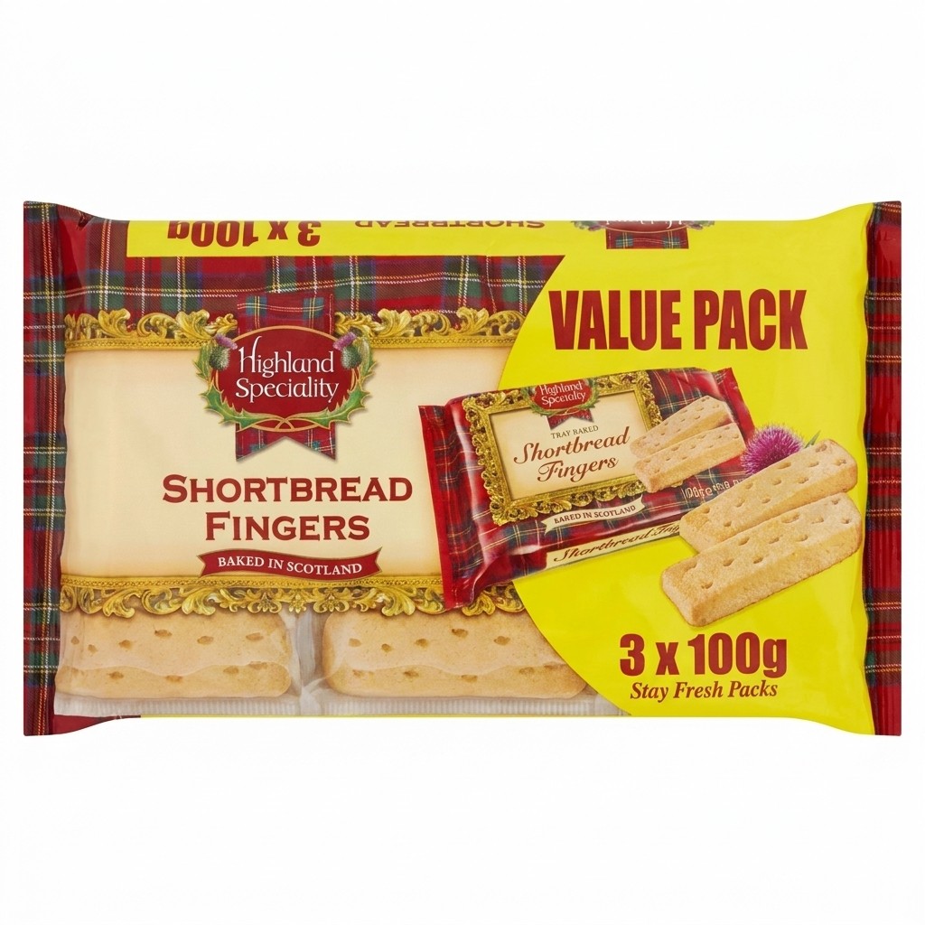 Highland Speciality Shortbread Fingers 300g