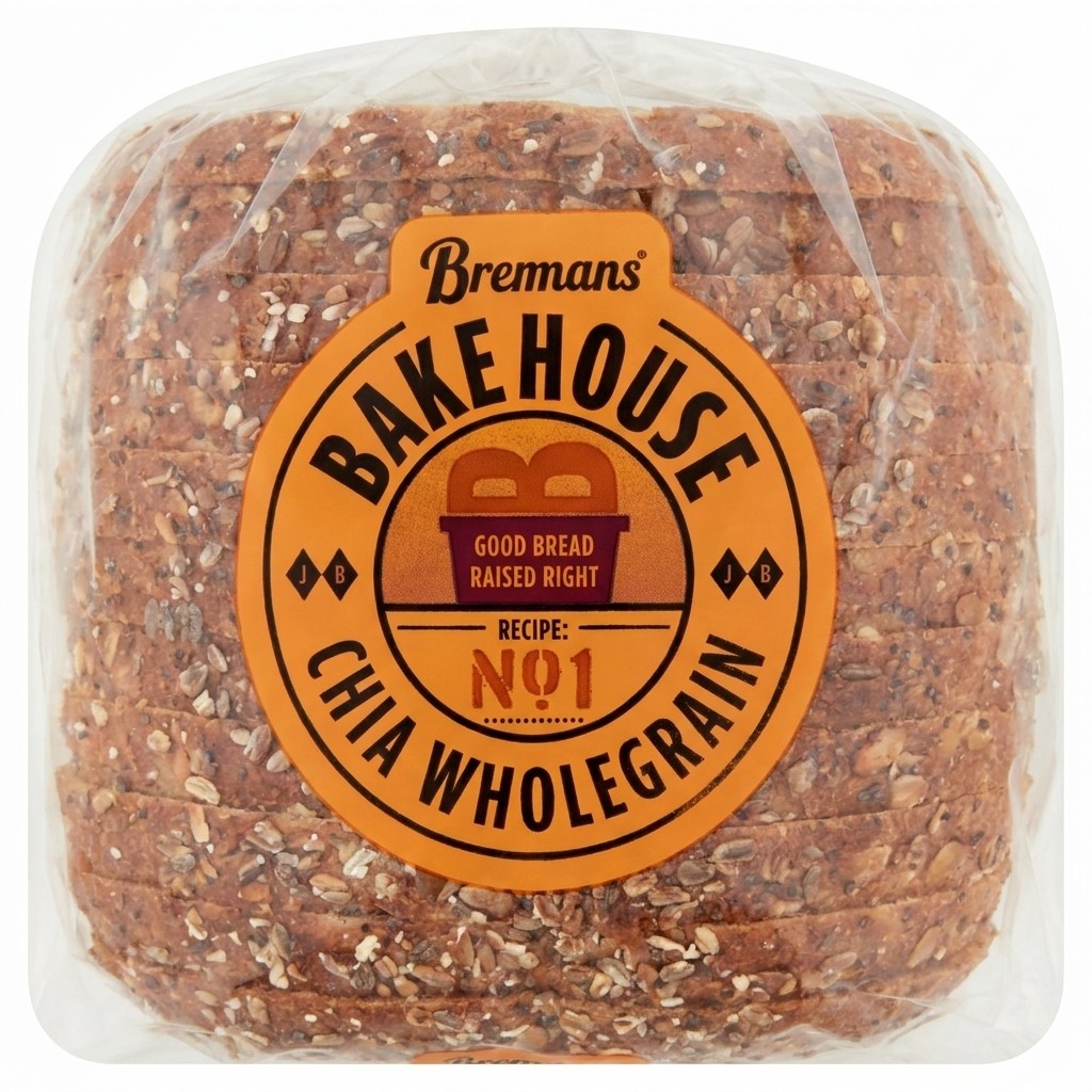 Brennans Bakehouse Chia Wholegrain Bread 400g