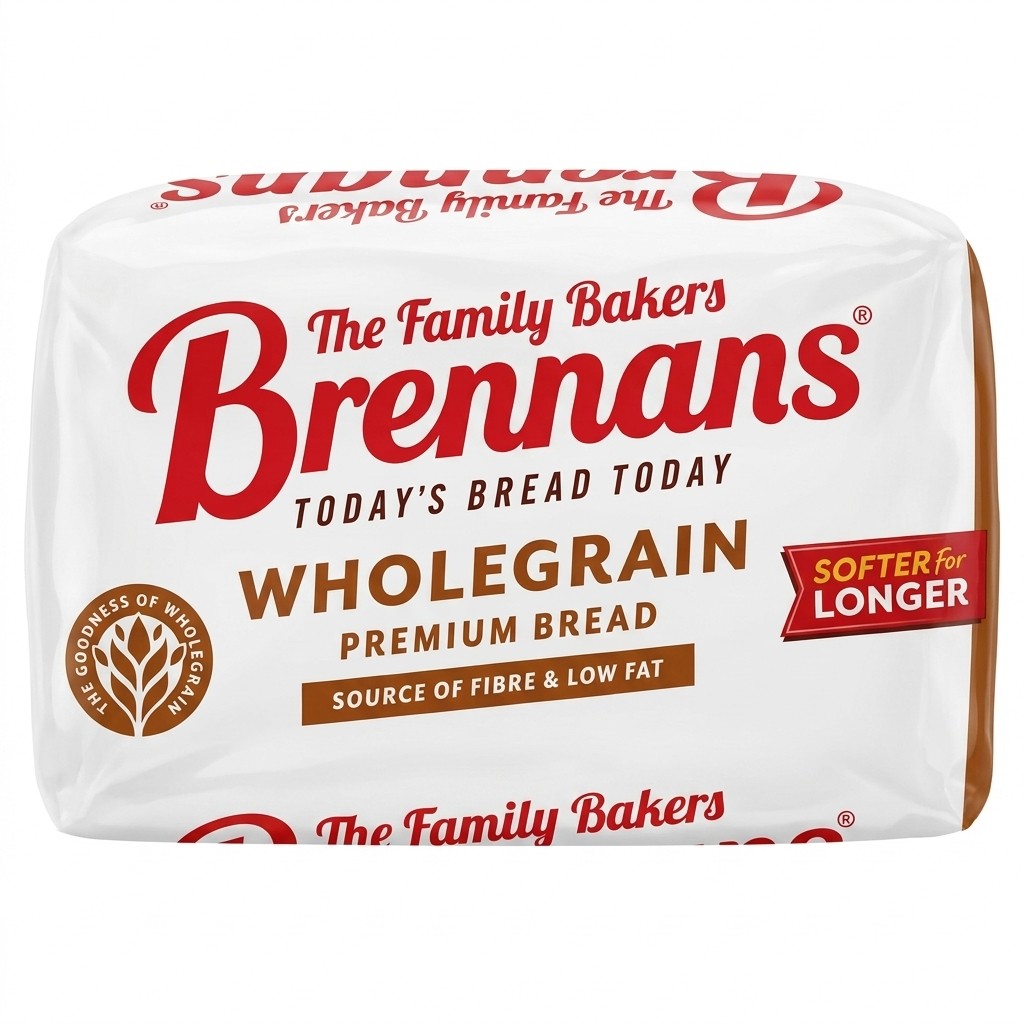 Brennans Wholegrain Premium Bread 800g