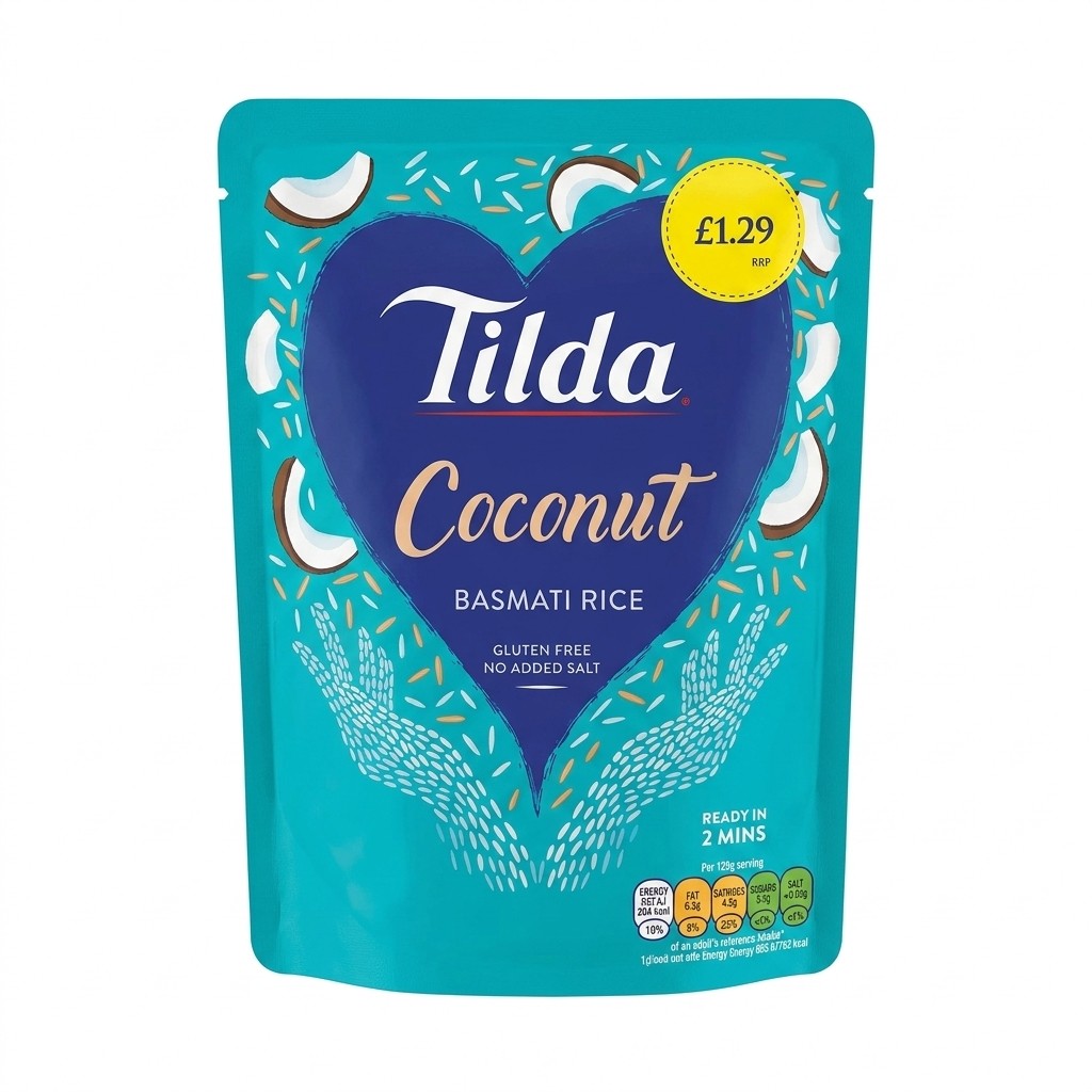 Tilda Coconut Basmati Rice 250g