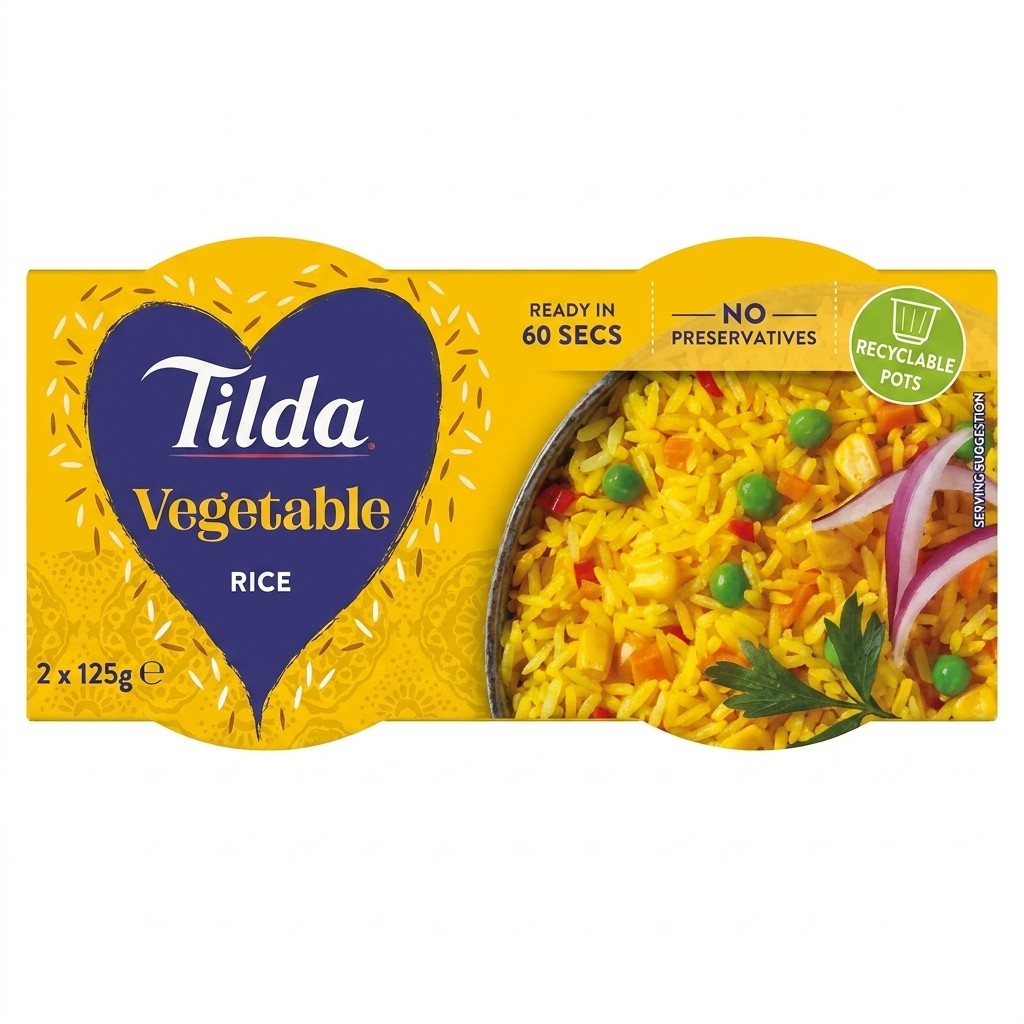Tilda Vegetable Rice 250g