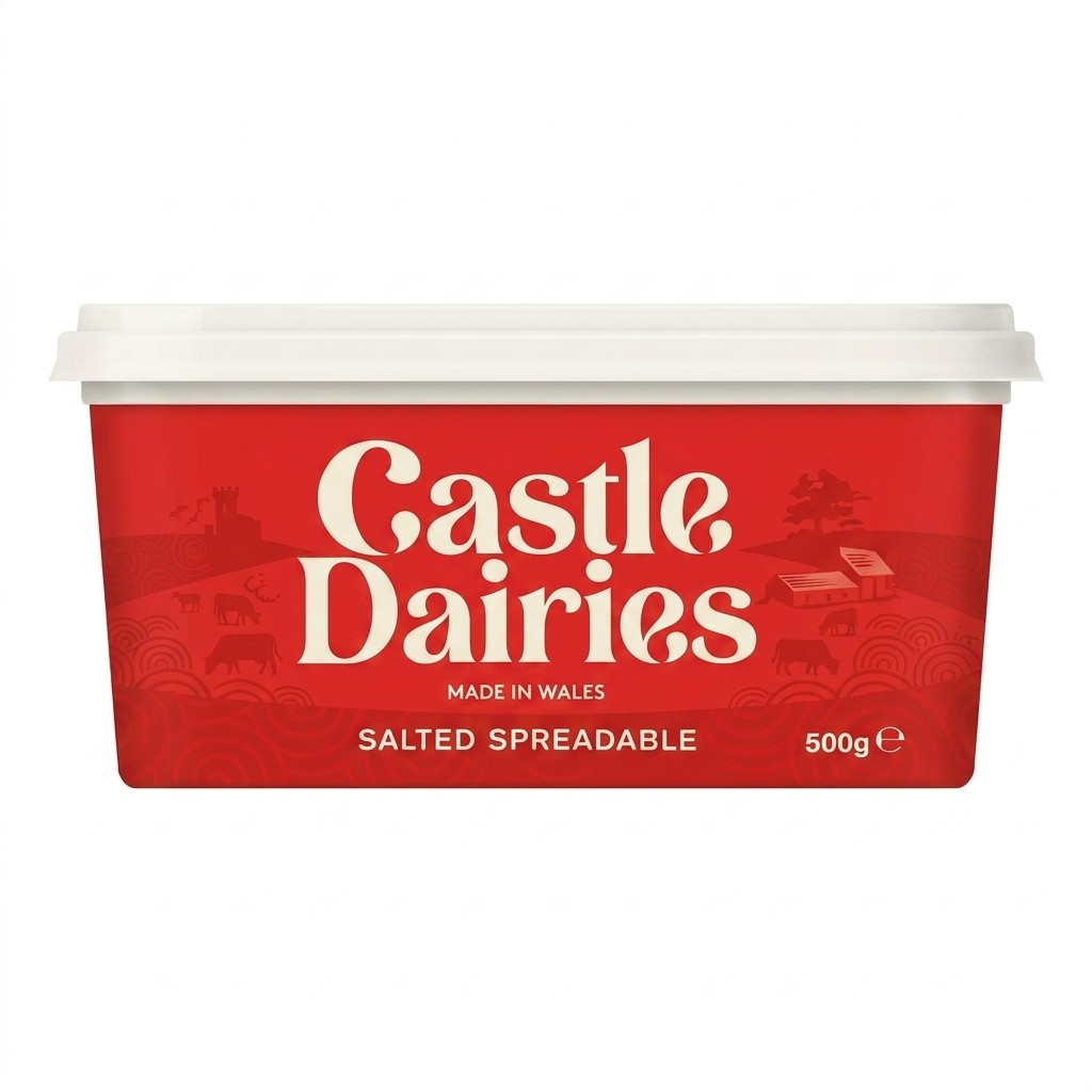 Castle Dairies Salted Spreadable 500g