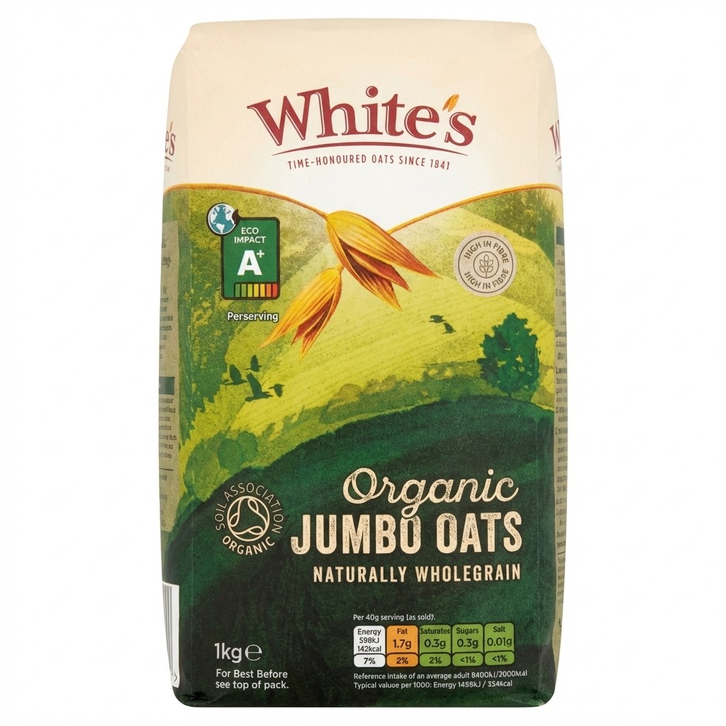 White's Organic Jumbo Oats 1kg