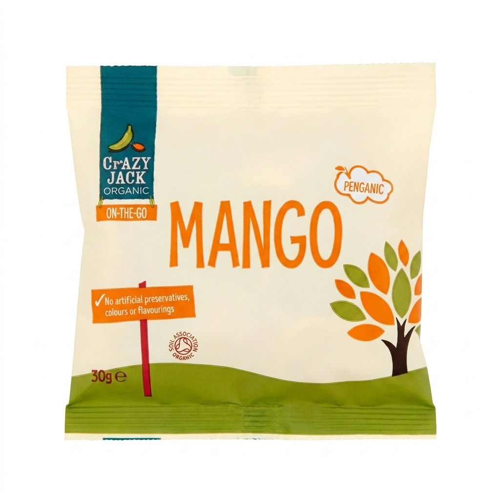 Crazy Jack Organic Mango 30g