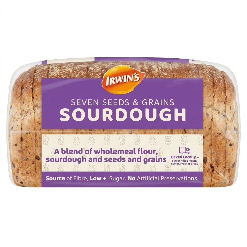 Irwin's Seven Seeds & Grains Sourdough 680g