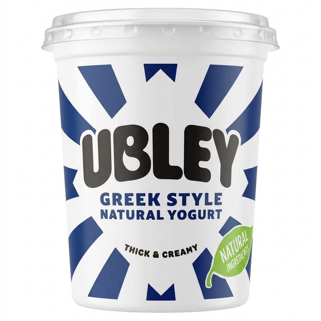 Ubley Greek Style Natural Yogurt 1kg