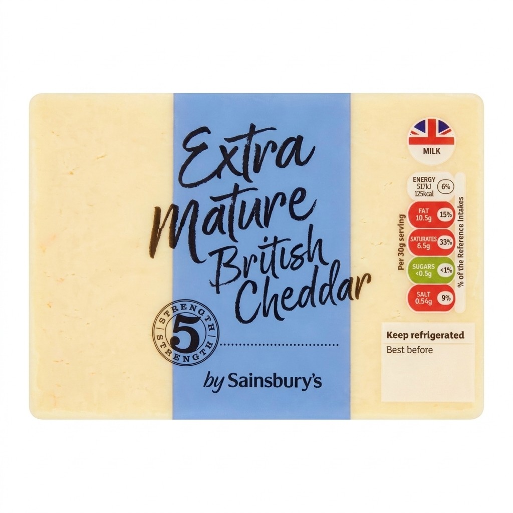 Sainsbury's Extra Mature British Cheddar 400g