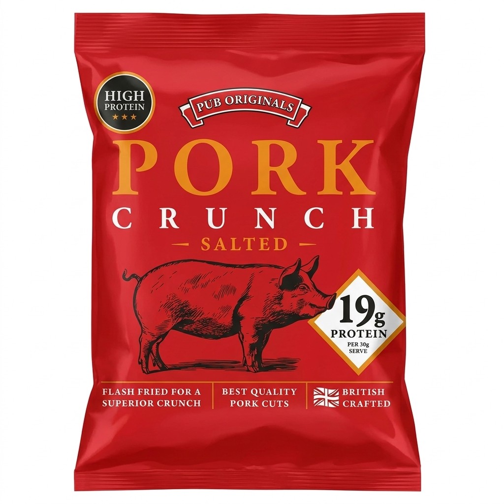 Pub Originals Pork Crunch Salted 30g