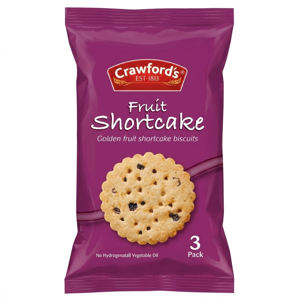 Crawford's Fruit Shortcake 3 Pack
