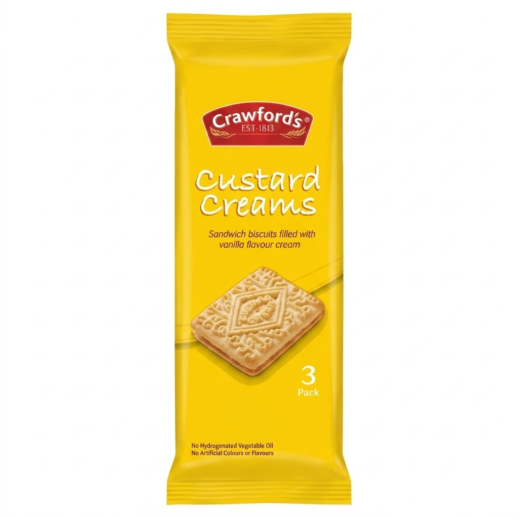 Crawford's Custard Creams 33g