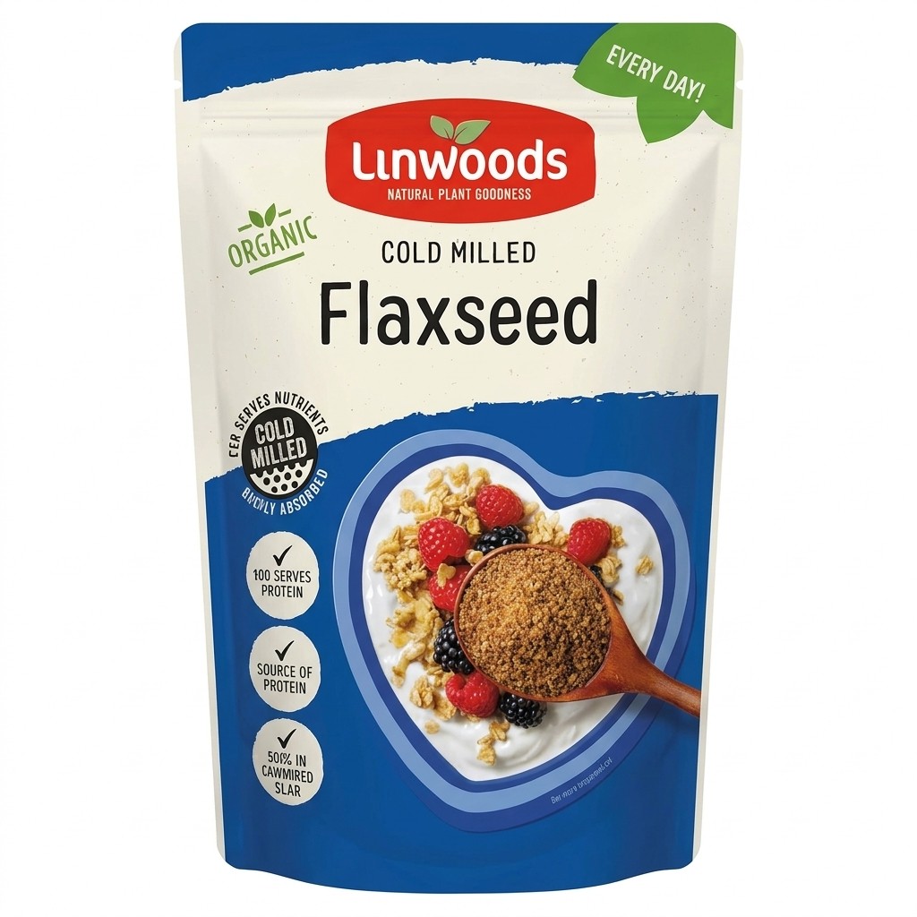 Linwoods Organic Cold Milled Flaxseed 1kg