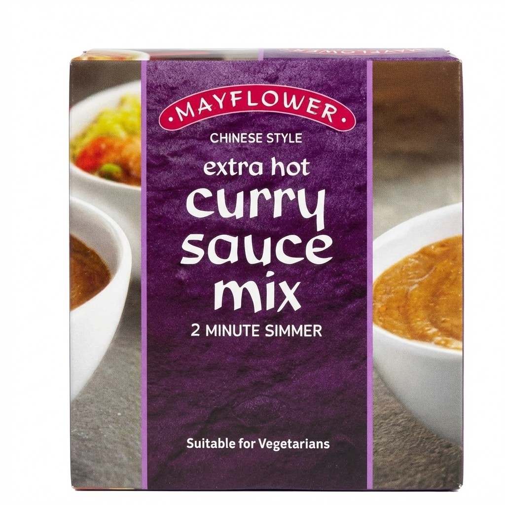 Mayflower Extra Hot Curry Sauce Mix 255g