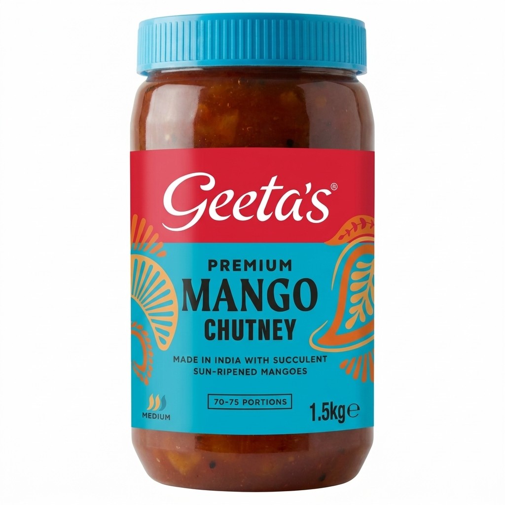 Geeta's Premium Mango Chutney Medium 1.5kg