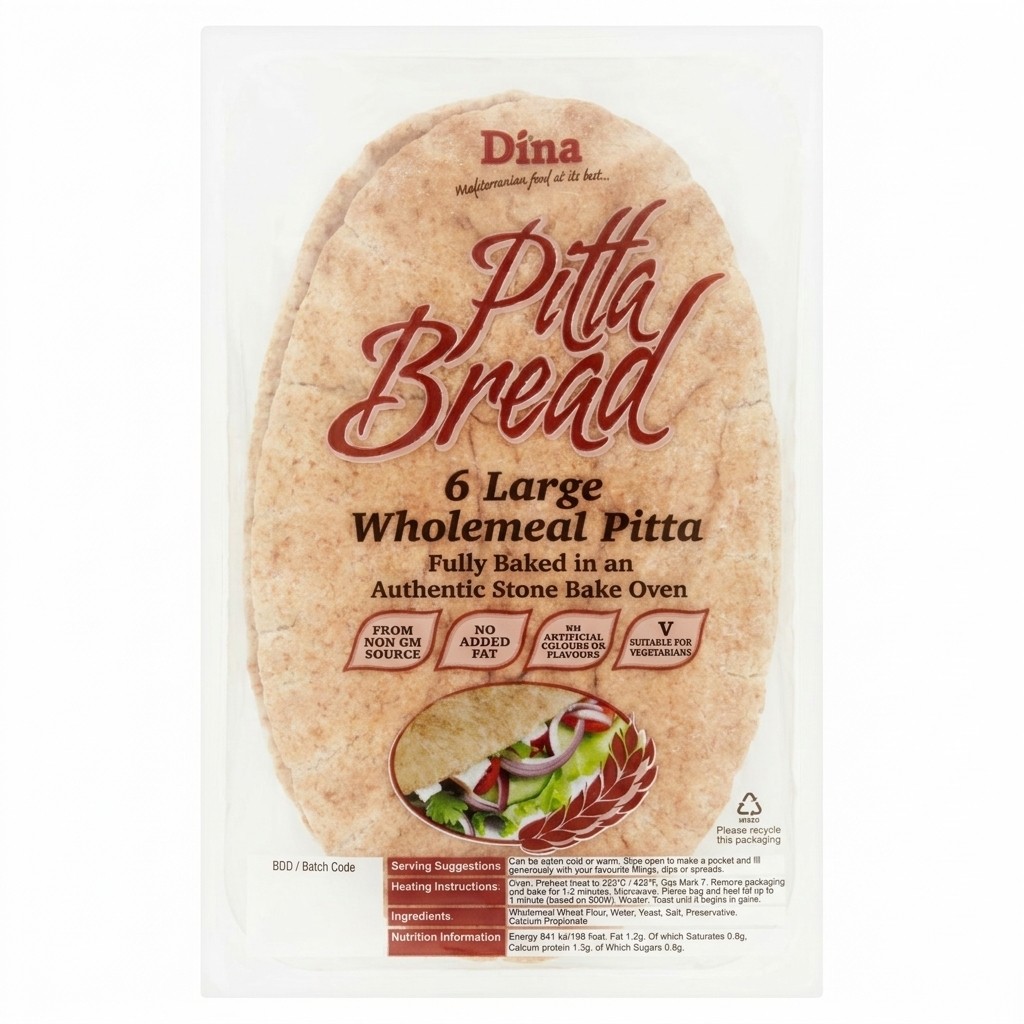 Dina Pitta Bread 6pcs