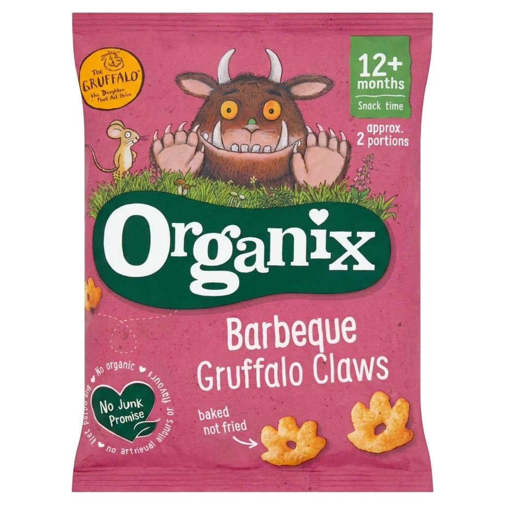 Organix Barbeque Gruffalo Claws 15g
