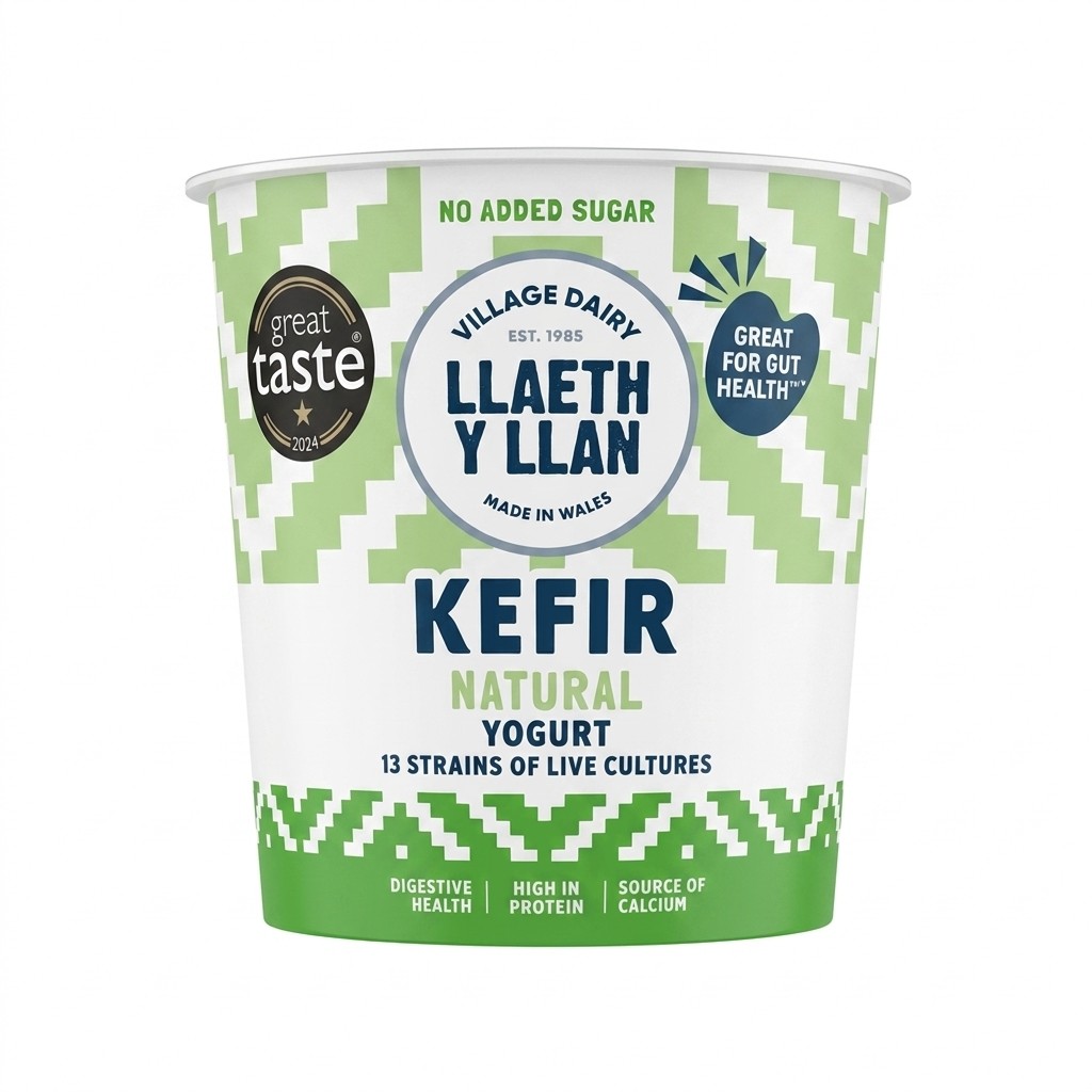 Llaeth Y Llan Kefir Natural Yogurt 350g