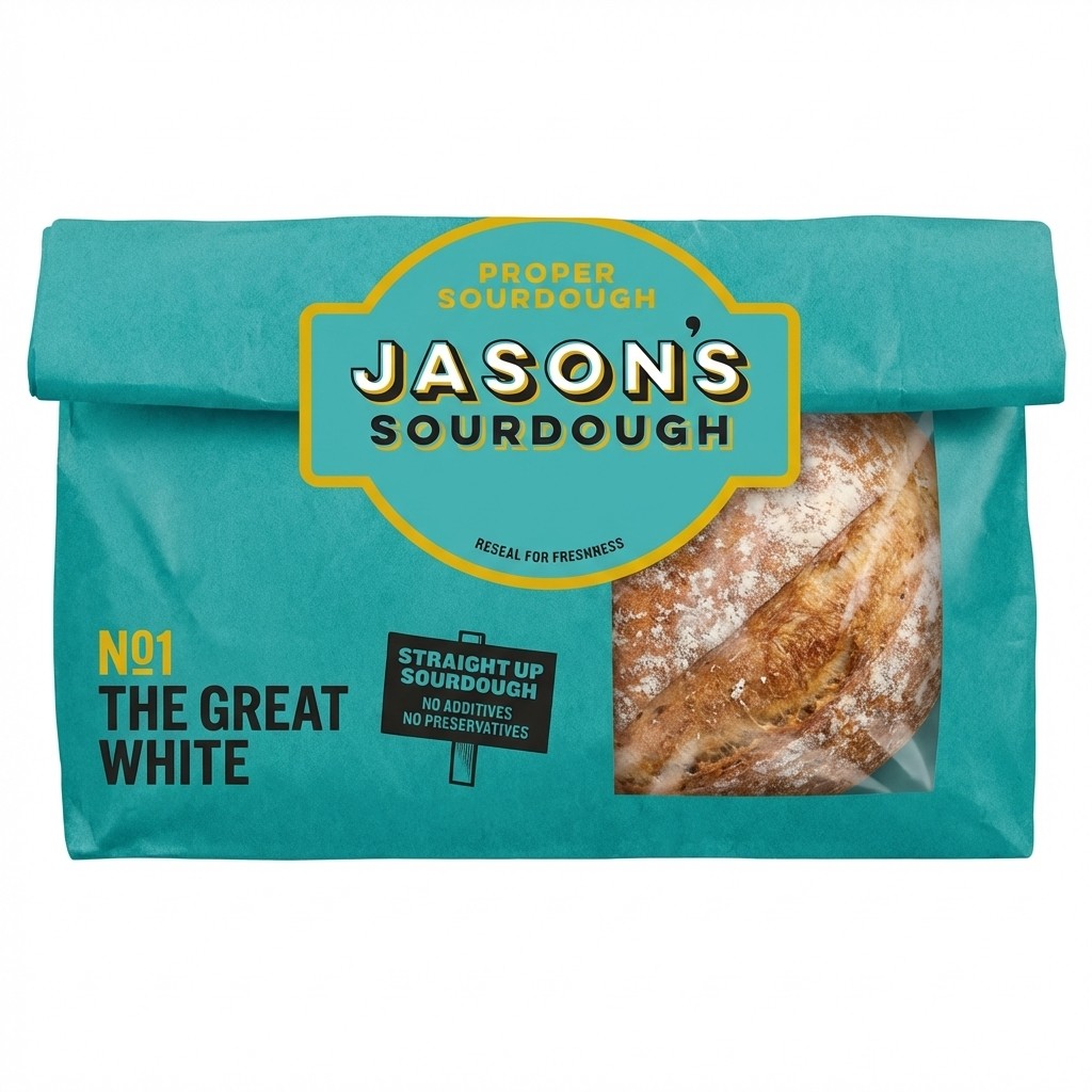 Jason's Sourdough The Great White 450g