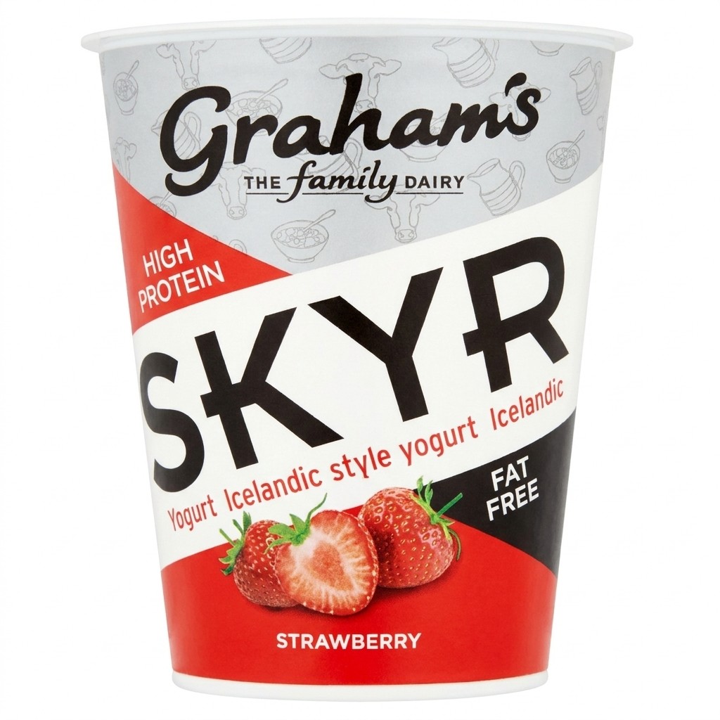 Graham's Strawberry Skyr Yogurt 450g