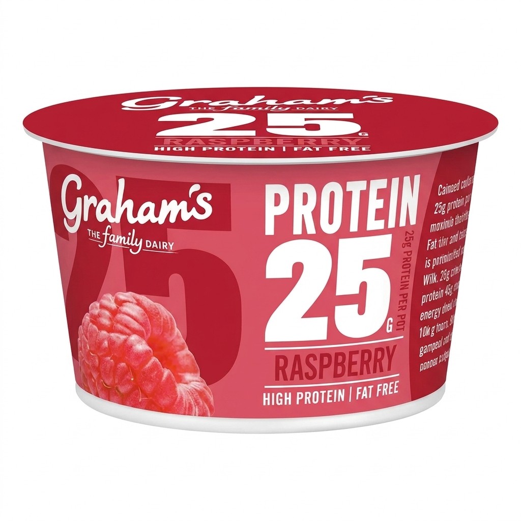 Graham's Protein 25 Raspberry Quark 200g