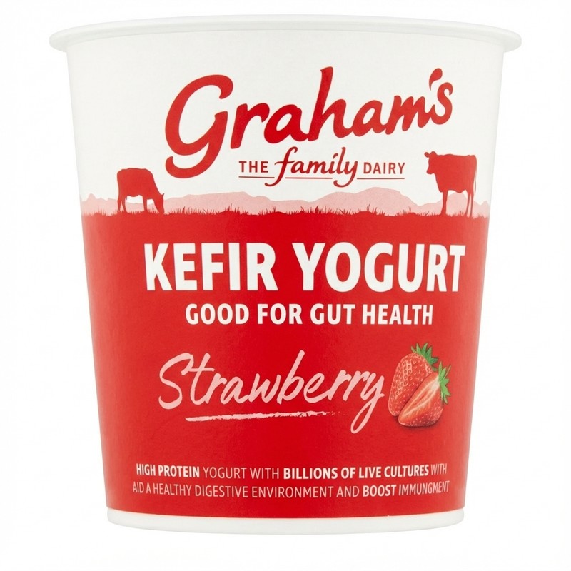 Graham's Kefir Yogurt Strawberry 350g