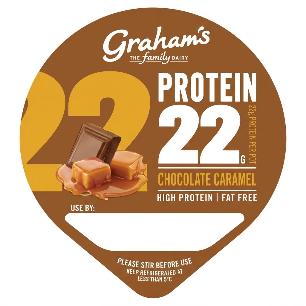 Graham's Protein 22 Chocolate Caramel Yogurt 200g