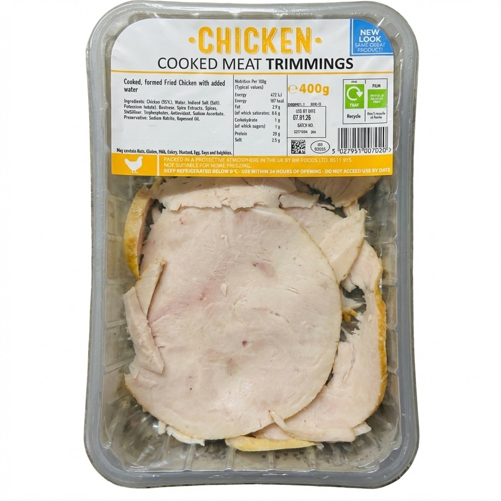 Chicken Cooked Meat Trimmings 400g