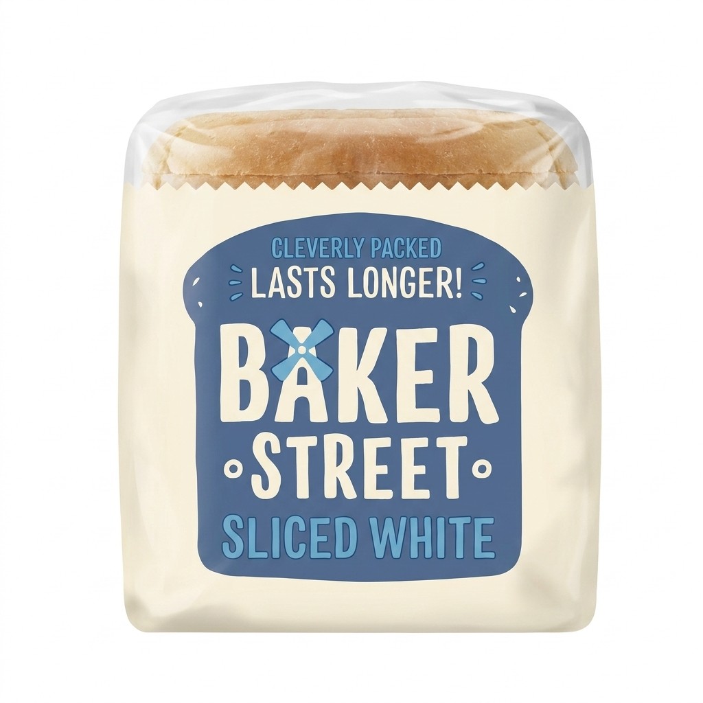 Baker Street Sliced White 550g