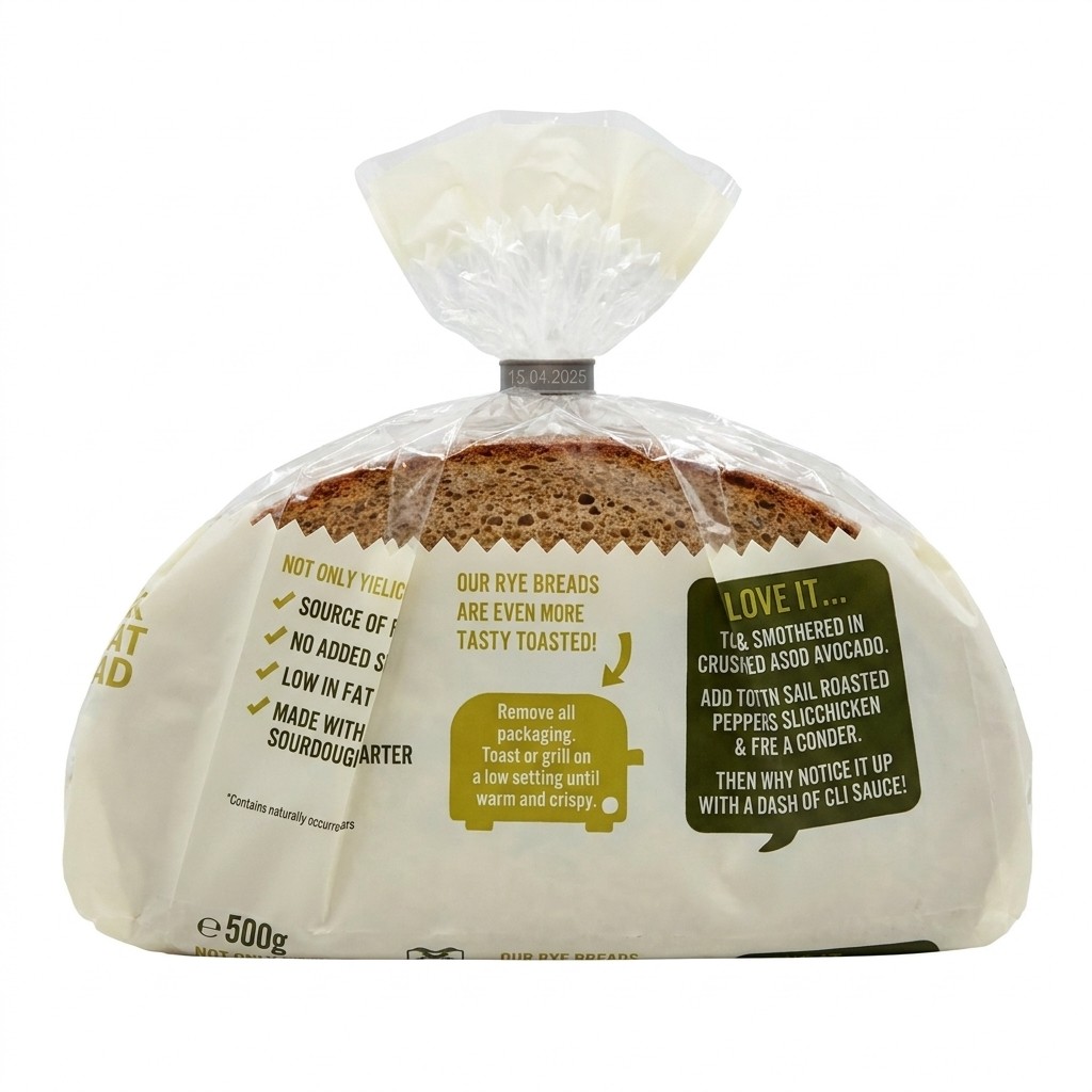 Baker Street Rye & Wheat Bread 500g
