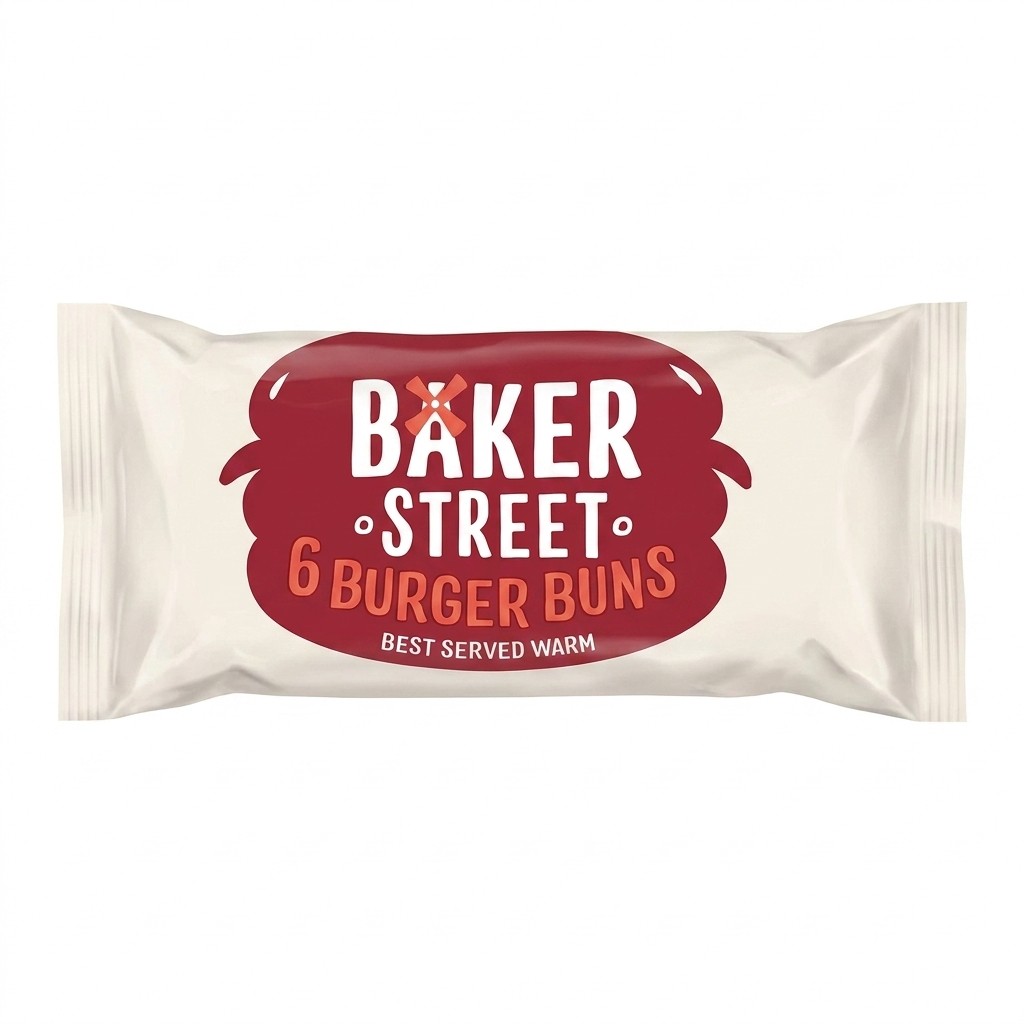 Baker Street Burger Buns 6