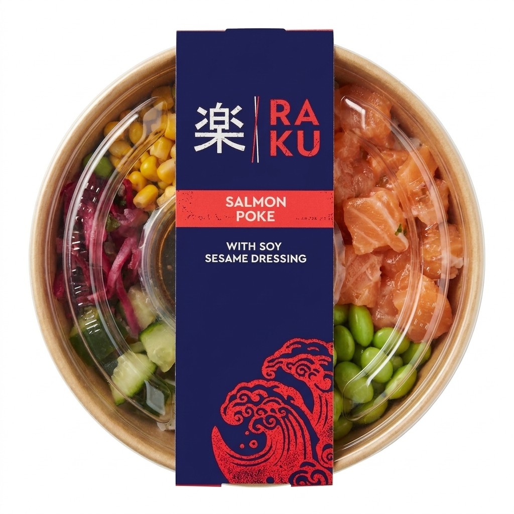 Raku Salmon Poke 294g