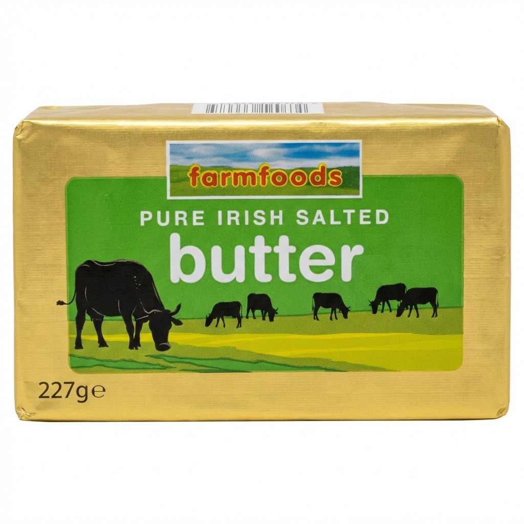 Farmfoods Pure Irish Salted Butter 227g