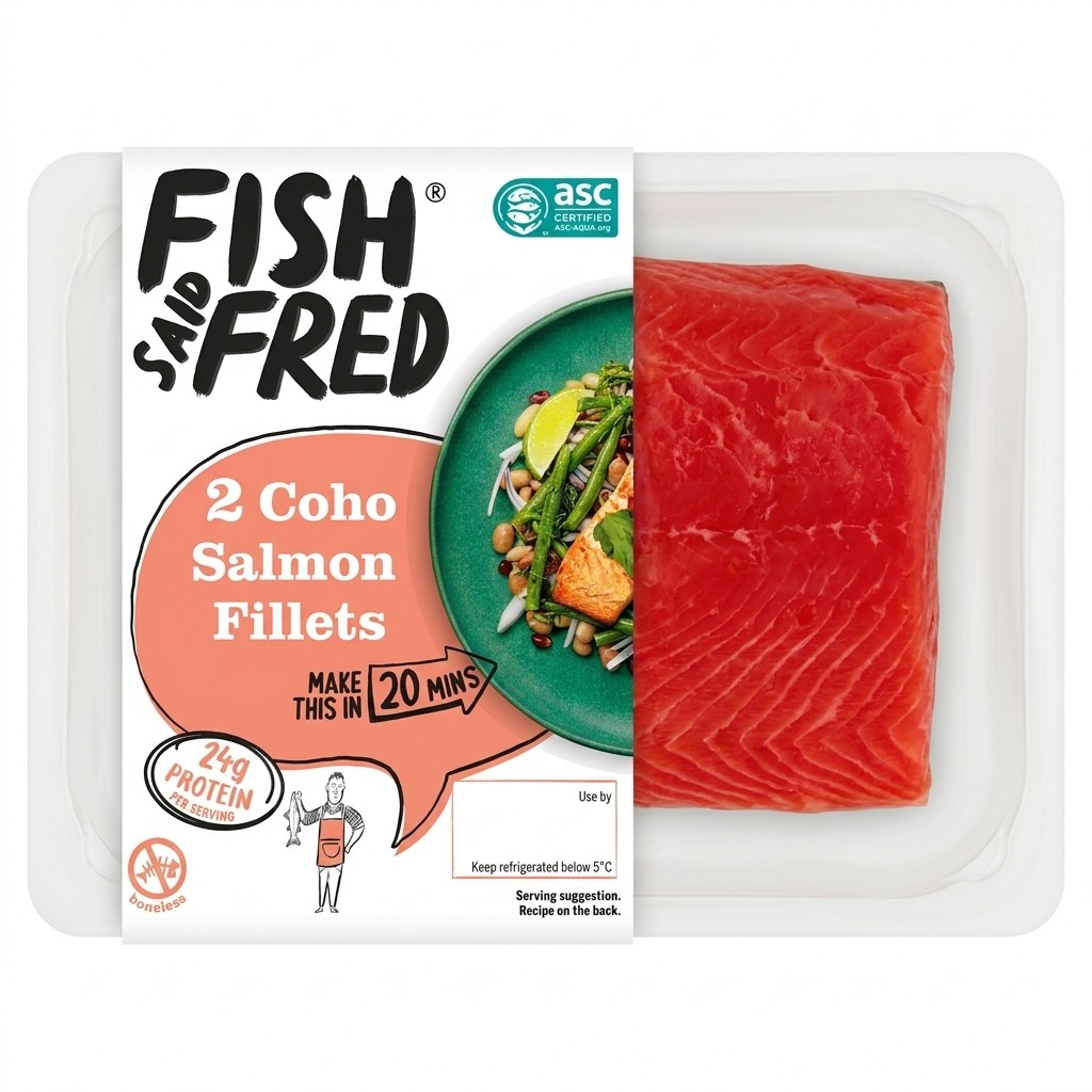 Fish Said Fred Coho Salmon Fillets 250g
