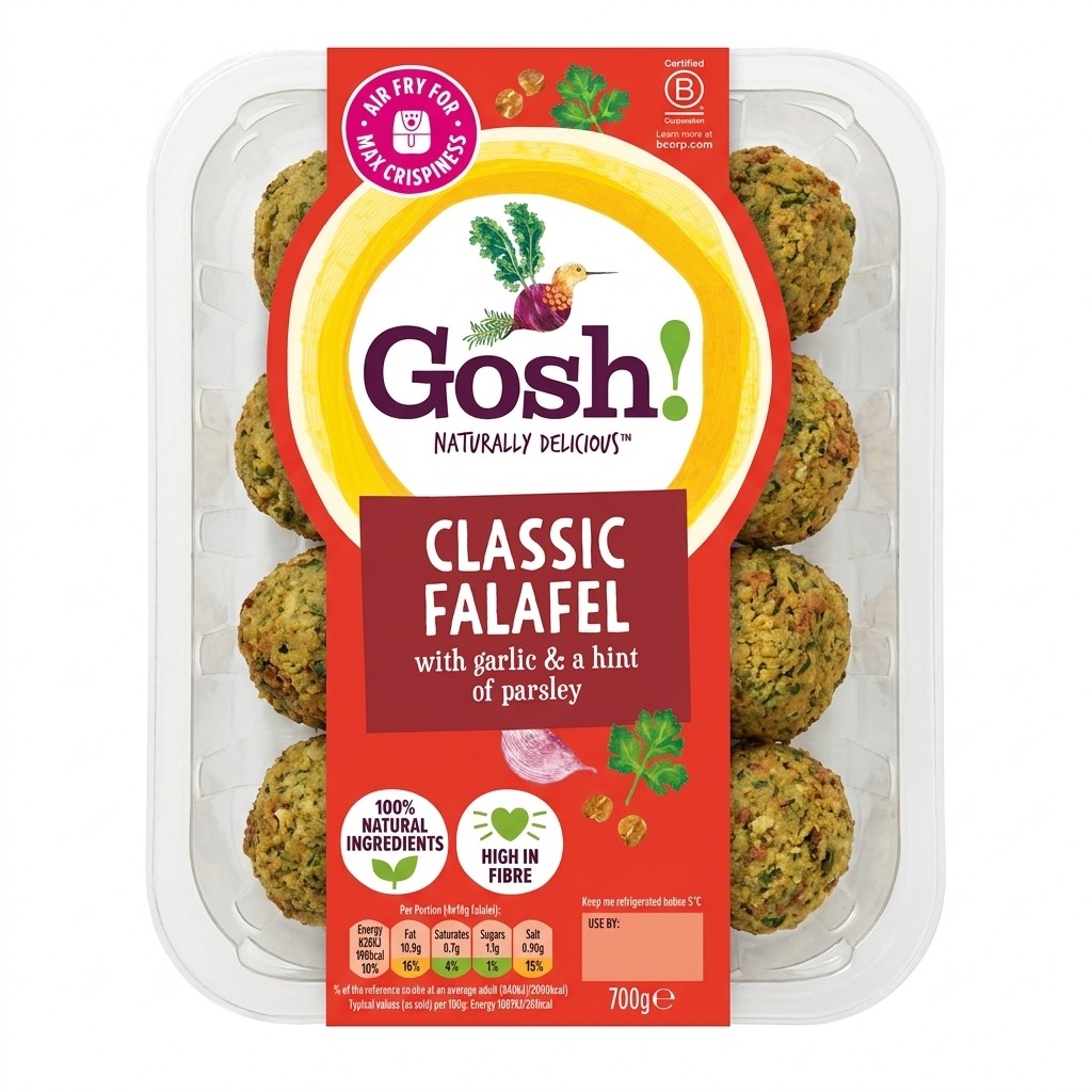 Gosh! Classic Falafel 700g