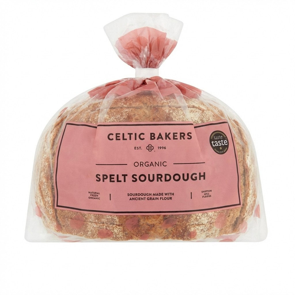 Celtic Bakers Organic Spelt Sourdough 500g