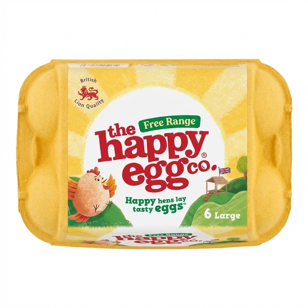 The Happy Egg Co. Free Range Eggs 6pcs