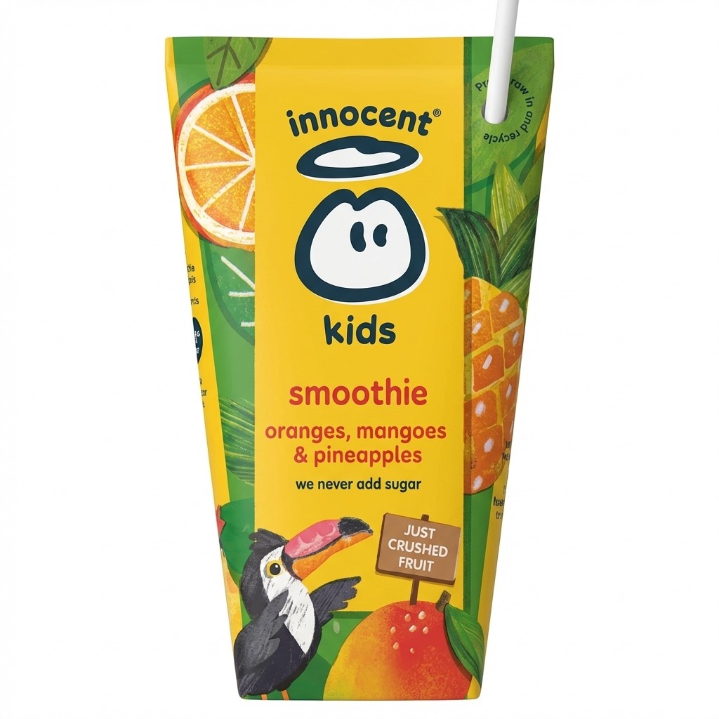Innocent Kids Smoothie Oranges, Mangoes & Pineapples 150ml