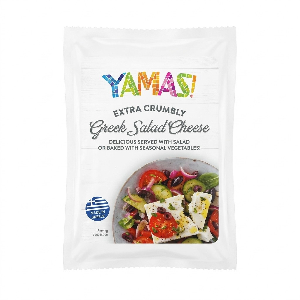 Yamas Extra Crumbly Greek Salad Cheese 200g